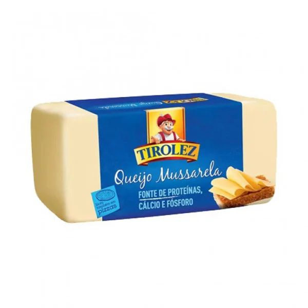 Queijo Mussarela Tirolez 500g
