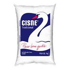 Sal Refinado Cisne 1kg